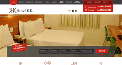 Desktop Screenshot of hotelkk.com.br