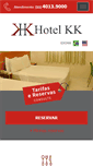 Mobile Screenshot of hotelkk.com.br